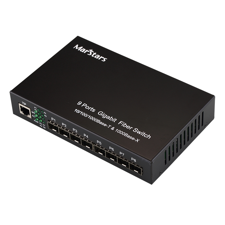 1TX+8FX Gigabit Fiber Switch