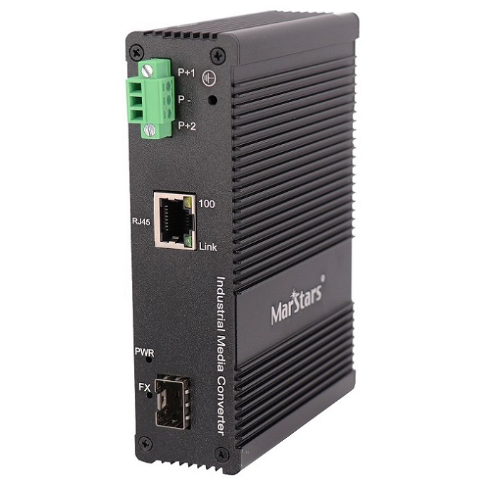 1-Port 10/100Base-Tx Industrial Media Converter