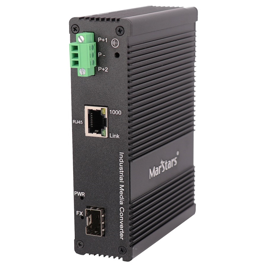 Gigabit Industrial Media Converter