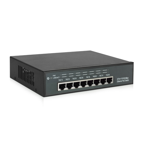 8-port 10/100M POE Switch